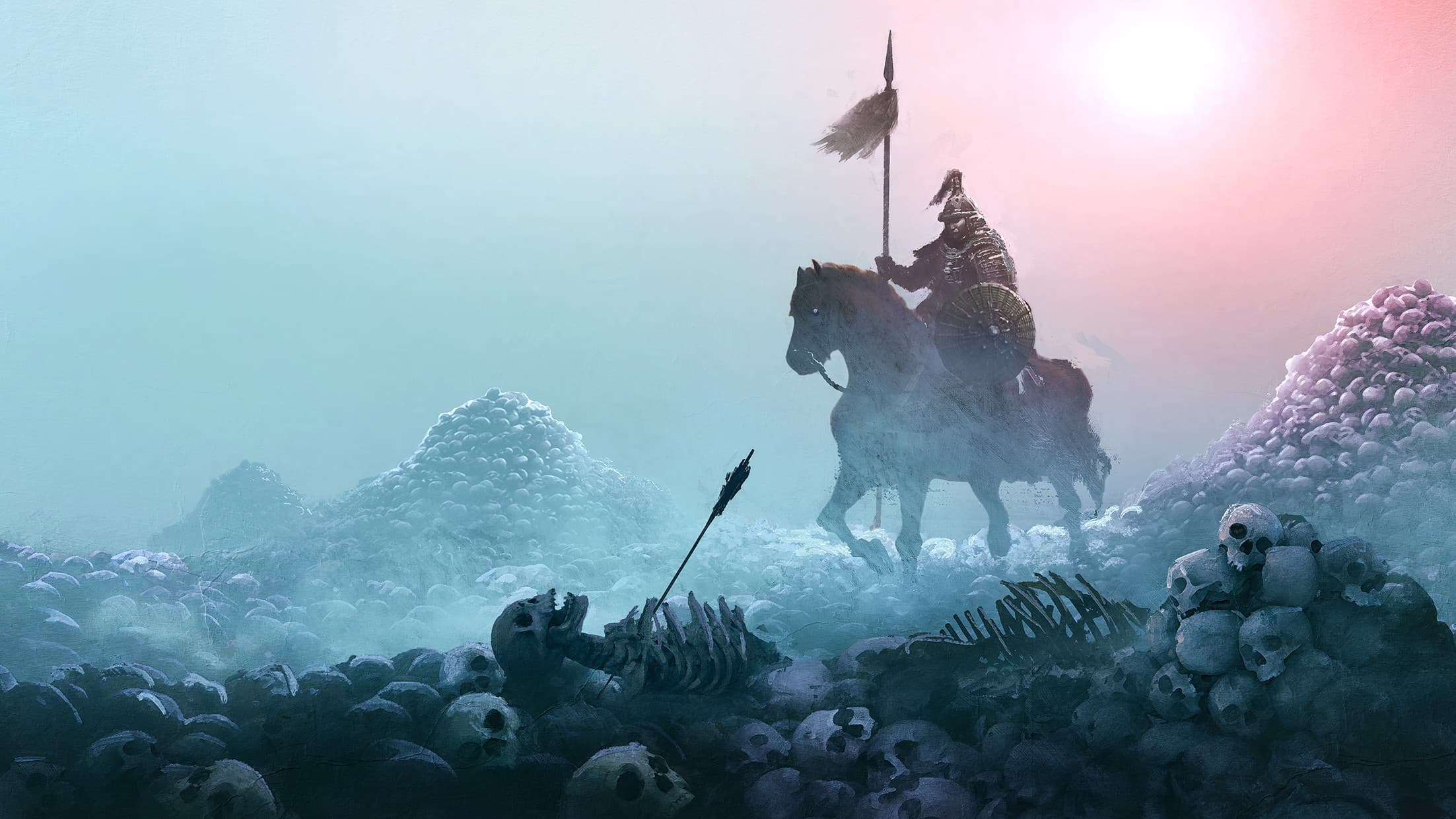 Unique section background